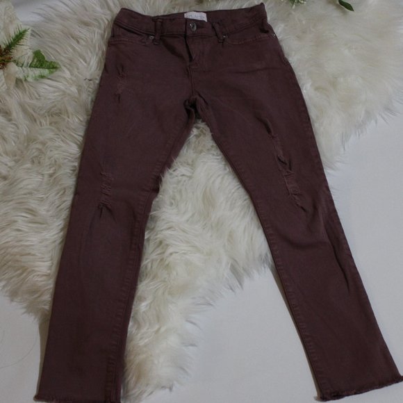 Children's Place Girls Distress Skinny Leggings - Picture 2 of 14